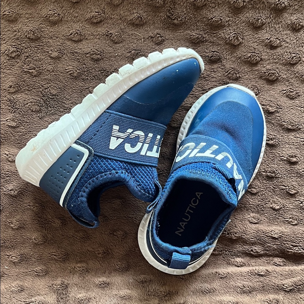Nautica Kids Navy Slip-On Sneakers